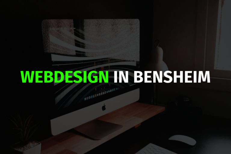Mehr über den Artikel erfahren Webdesign in Bensheim – Professionelle Websites für Selbstständige & Unternehmen