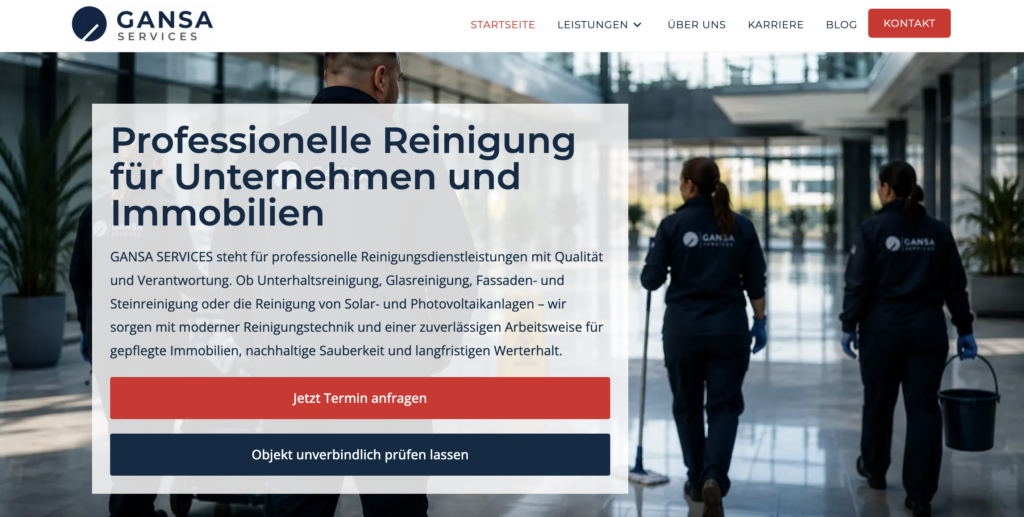 Referenz - Gansa Services